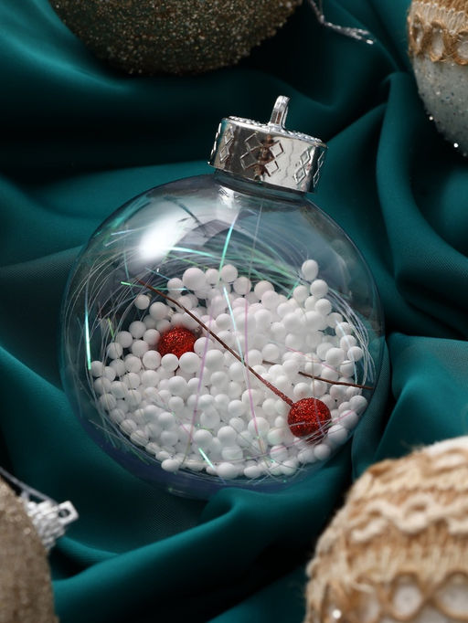 Ёлочные игрушки Орсон, шары новогодние, d=8 см, 9 шт., люкс - Зимнее волшебство фото 9