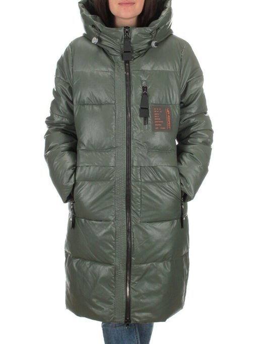 2101 SWAMP Пальто зимнее из эко-кожи (200 гр. холлофайбера) - Фабричный китай фото 3