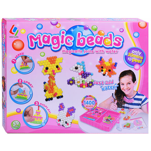 Мозаика (аква) "Магические бусины" (1400 бусин) в коробке