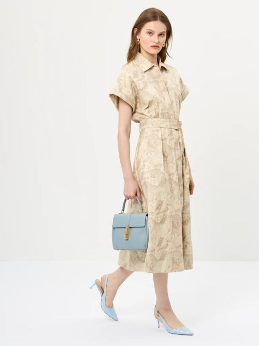 Платье женское 12521-35165 beige - Eleganzza фото 3