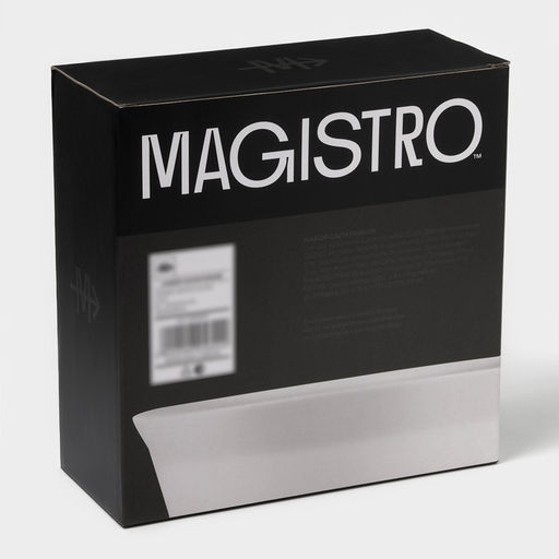 Салатники Magistro Whitewarm, 380/700/1.2 л, d=12/16/20.5 см, набор 3 шт., фарфор, белые  фото 17