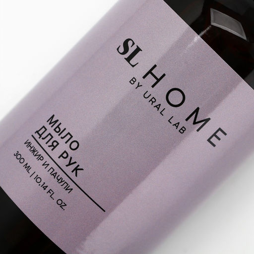 Мыло для рук жидкое URAL LAB, 300 мл, аромат инжира и пачули  фото 4