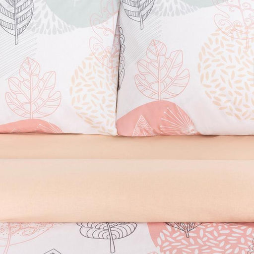 Постельное бельё Этель евро Leaves 200*217 см,240*220 см,70*70 см -2 шт  фото 2