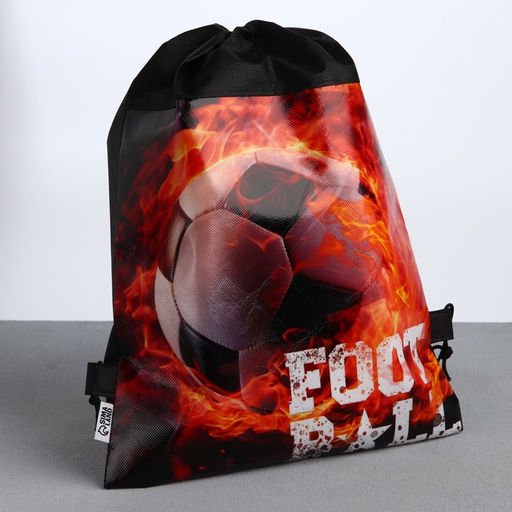 Сумка для обуви Футбол, полиэстер, размер 41х31 см - Artfox фото 2