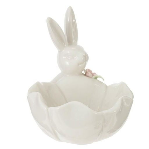 Конфетница "Заяц", L15,5 W6,5 H13,5 см