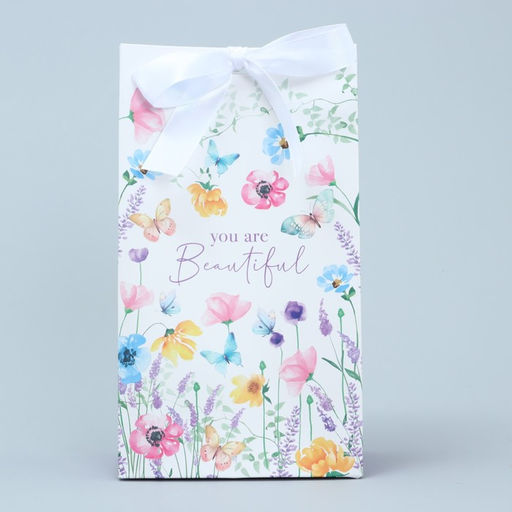 Пакет подарочный с лентой Красота внутри, 13 х 23 х 7 см - Дарите счастье фото 2