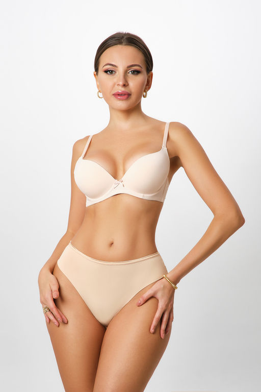 Трусы OIRO 907 слипы бесшовные узор сердце 1 шт