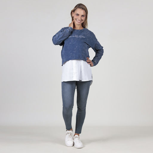 Oh ma / Брюки джинсовые