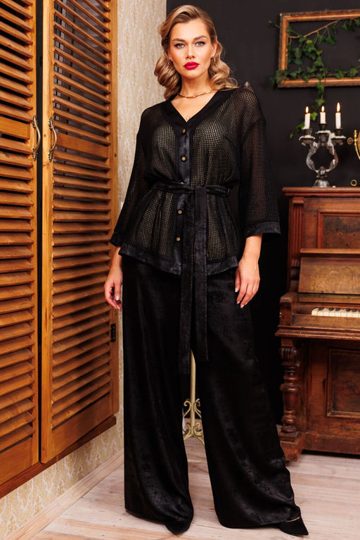 Платье Мода Юрс 2874-Р черный - Mira fashion фото 114