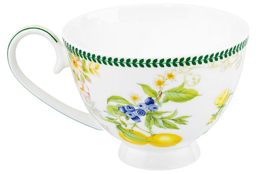 Чайн. наб. 12 пр. 300 мл 12,5*9,5*7 см Лимоны на ножке, NEW BONE CHINA - Elan gallery фото 20