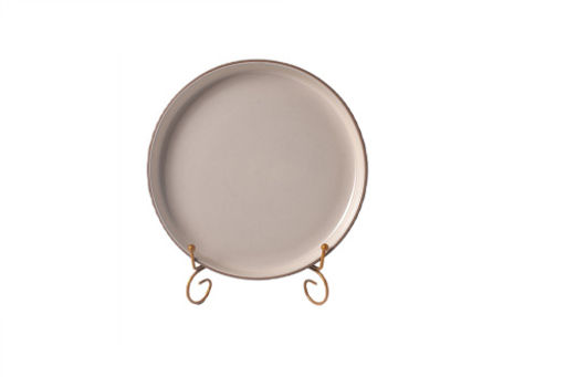 Тарелка десертная 20,8 см JEWEL Латте (керамика)