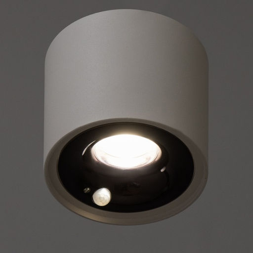 Светильник «Аура» LED 7 Вт 4000К датчик освещенности Ra92 белый 9×9×8 см BayerLux