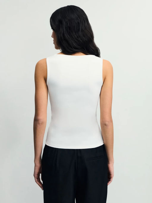 Базовый топ с широкими бретелями / Zarina  фото 5