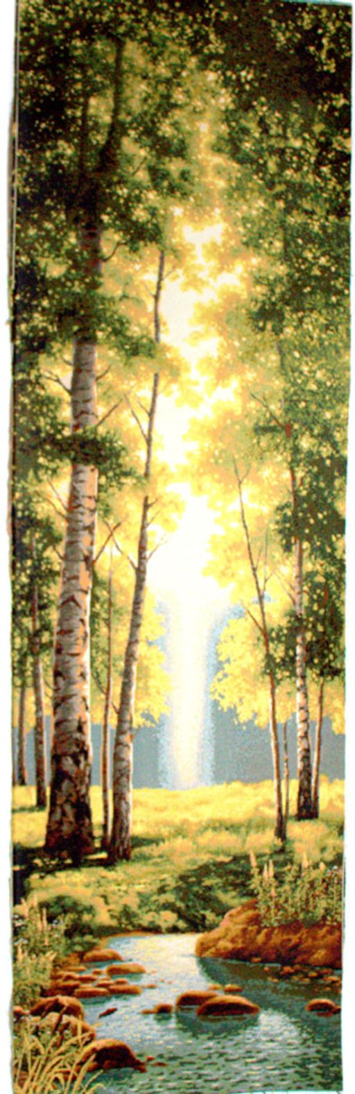 Зеленый лес - гобеленовый купон 108х35 - Гобеленглавснаб фото 2