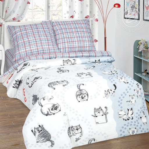 Комплект постельного белья Мэйсон, Поплин малютка