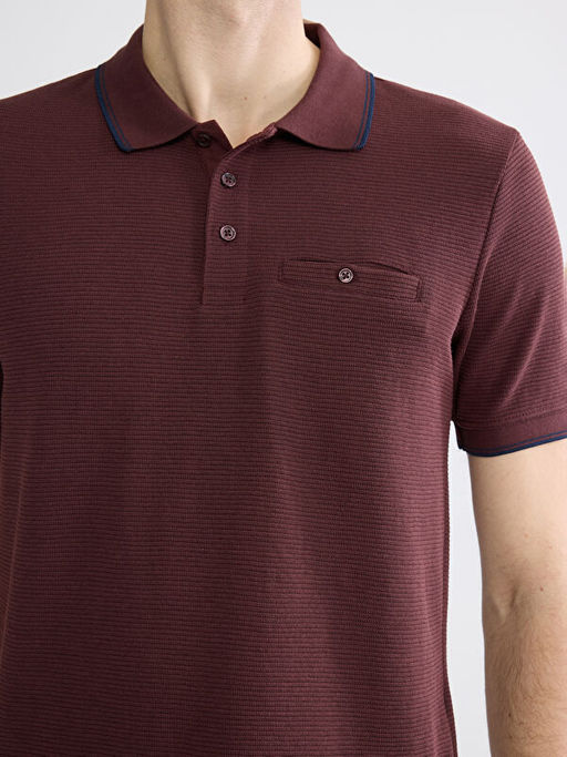 Polo Yaka Erkek Dokulu Ti??rt