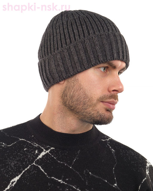 6334 Шапка мужская флис (57-59)