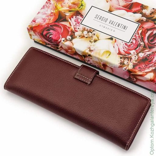 Женская кожаная визитница Sergio Valentini СВ 8090-075  фото 8