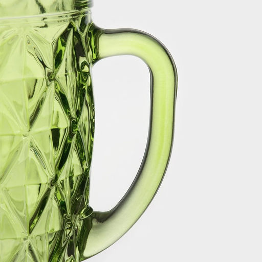 Кружка стеклянная, 400 мл, цвет и текстура МИКС - Simaland фото 2