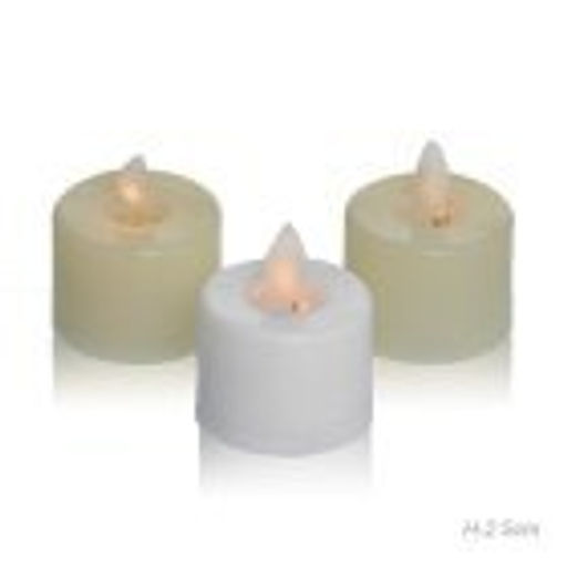 Свеча светодиодная подвижный фитиль 2,5 см / 223-sv /уп 24/960/ (Бежевый) - Галеонтрейд фото 5