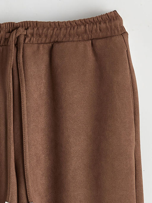 Beli Lastikli S?et G?r?n?ml? Kad?n Jogger Pantolon