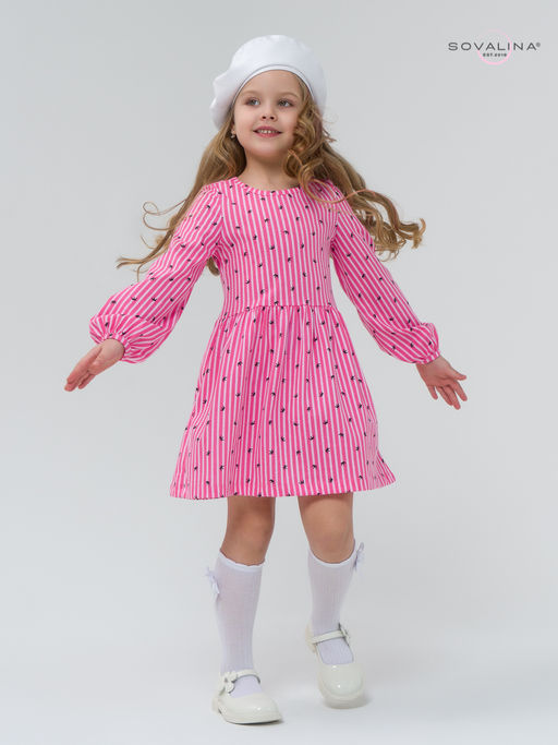 Платье Моана короны полоска - Sovalina фото 10