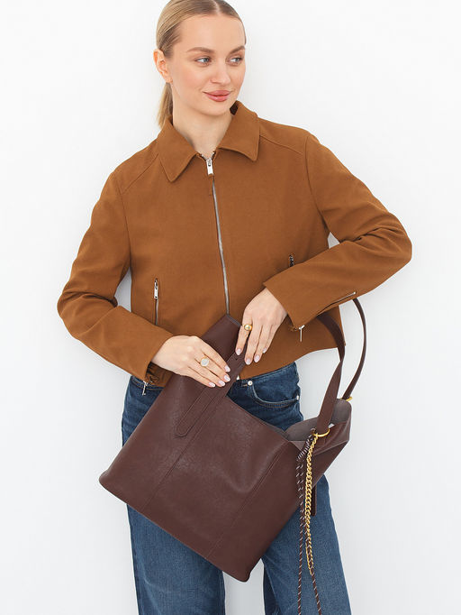 Сумка 6130Q coffee Polina&Eiterou