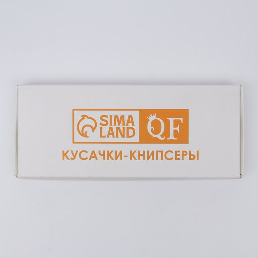 Цена за 24 шт. Кусачки книпсер маникюрные, 5.5 см, в коробке, цвет чёрный, серебристый