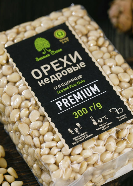 Ядро кедрового ореха Premium в брикете, 300 г - Сибирский кедр фото 4