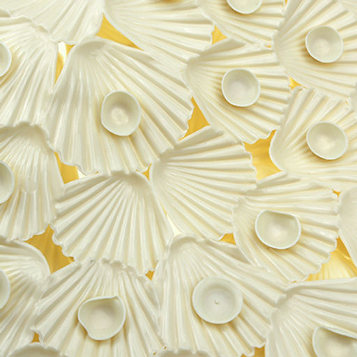 Коврик в ванную "Ракушки" 37х67см с присосками цветной, овальный, цвета микс (Китай)