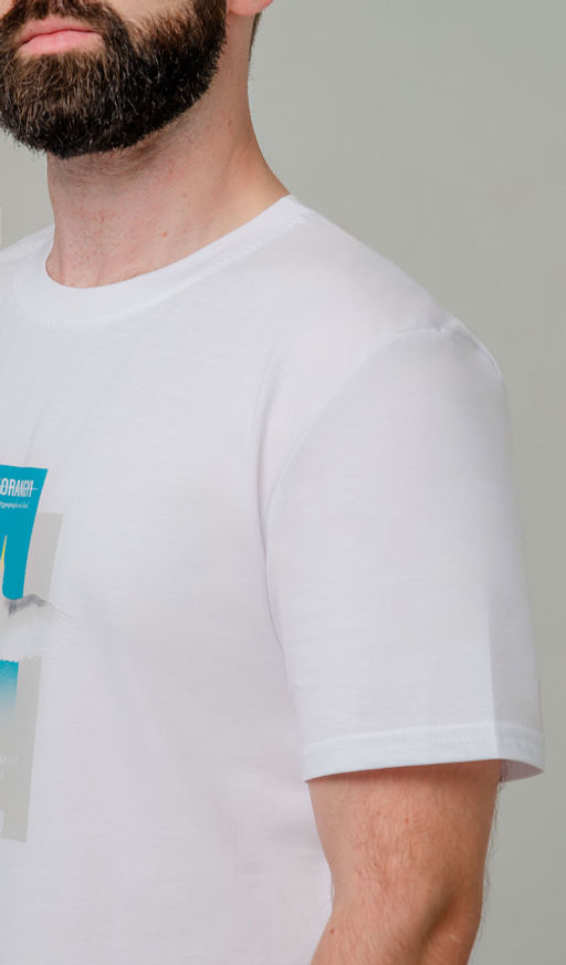 Арт. 61143 Футболка мужская 48-56 (5 шт) Цвет:белый