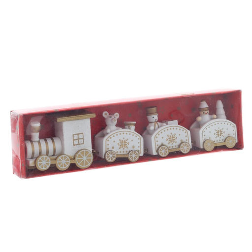 Изделие декоративное "Поезд", L20,5 W2,5 H5,5 см, 3в.