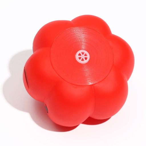 Игрушка пищащая Тыква для собак, красная - Пижон фото 3