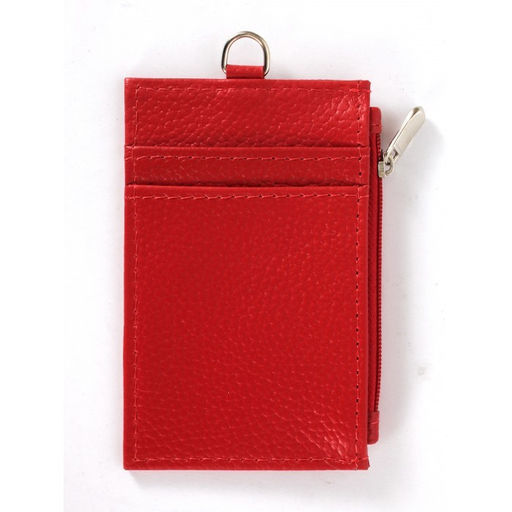 Визитница-кардхолдер Croco-В-216 н/к, 1отд, 3карм, красный флотер (113) 263573