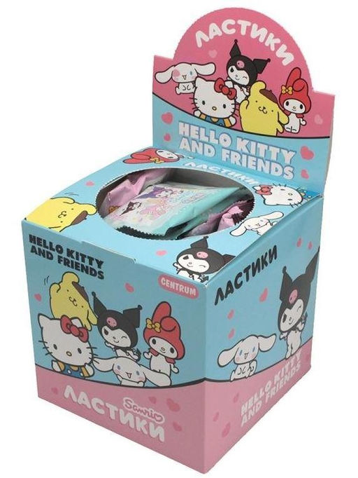 Ластик угадай кто внутри "Куроми, Хеллоу Китти и друзья", ш/б 32 шт.