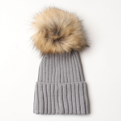 Шапка детская MINAKU, серая, размер 44-46