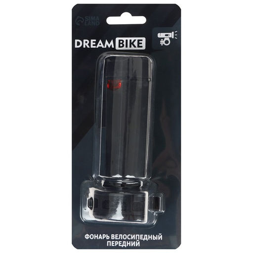 Фонарь велосипедный Dream Bike JY-7058, передний, 1 диод, 2 режима  фото 8