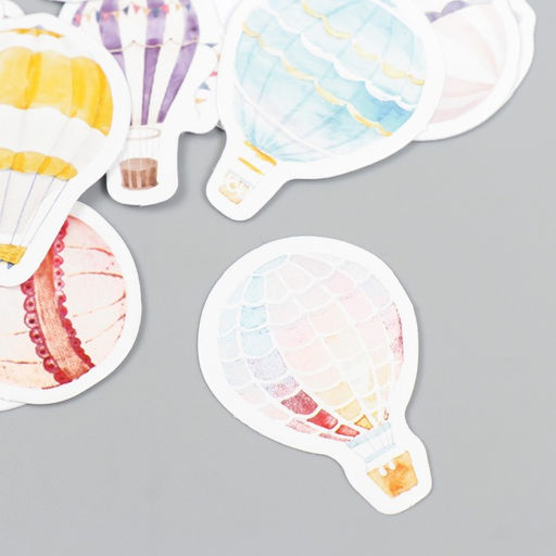 Наклейки для творчества Воздушные шары набор 46 шт 4,4х4,4х1,1 см - Simaland фото 2