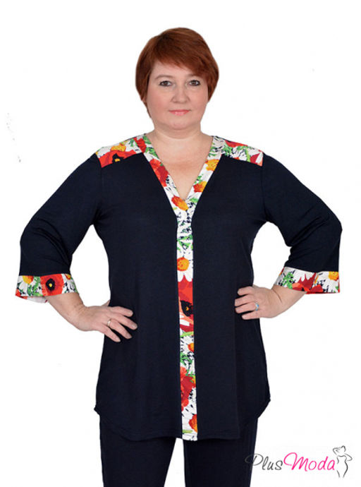 Туника Модель №199 размеры 44-80 - Plusmoda фото 6
