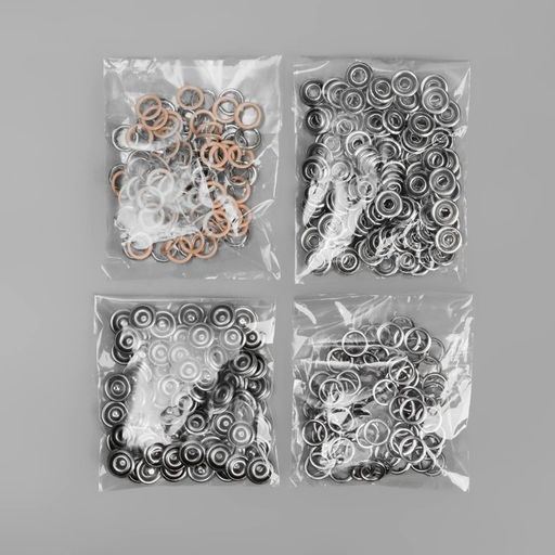 Цена за 200 шт. Кнопка рубашечная, открытая, d=9.5 мм, бежевая