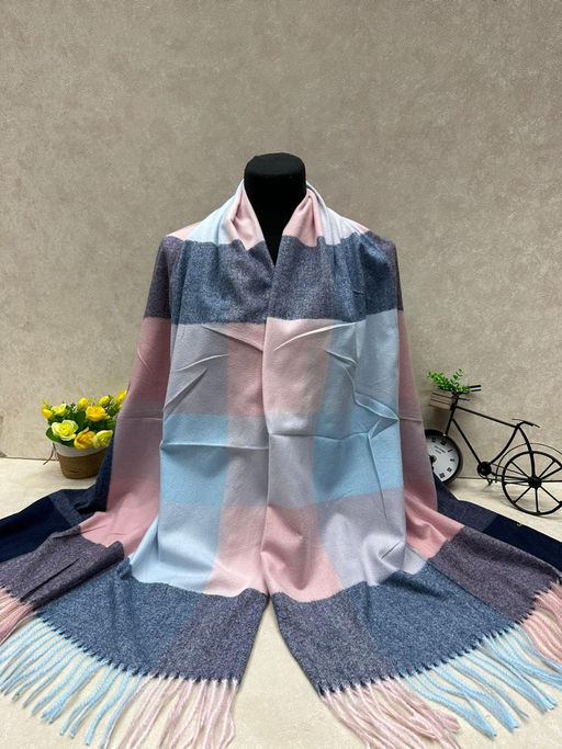 Палантин из кашемира, мультицвет