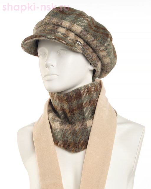 Есения Комплект флис (кепка+бактус) (54-61)