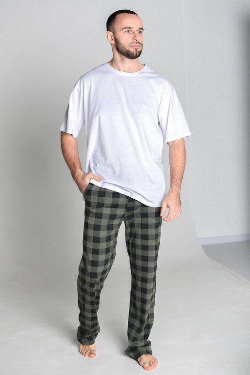 Брюки штаны домашние хлопковые - Оптима фото 21