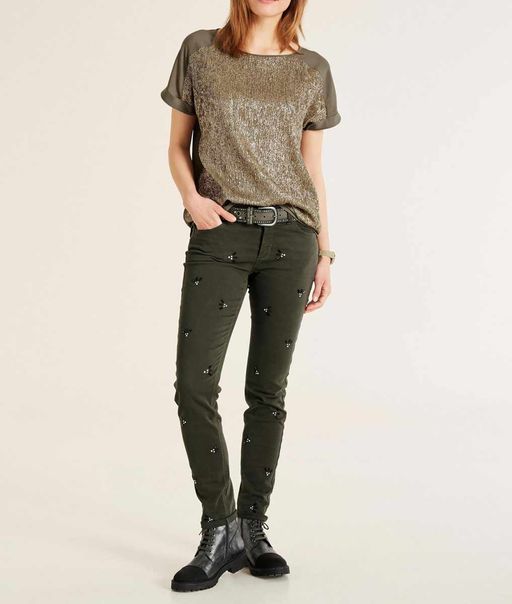 Блузка, оливковая - Heine фото 3