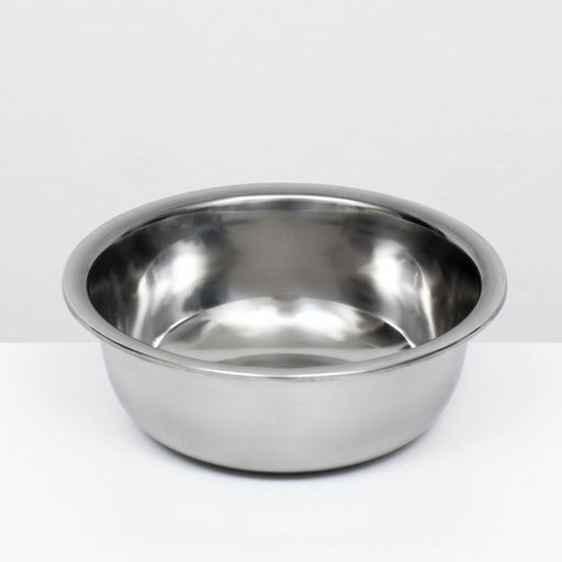 Цена за 2 шт. Миска металлическая эконом, 0.5 л, 17×5 см