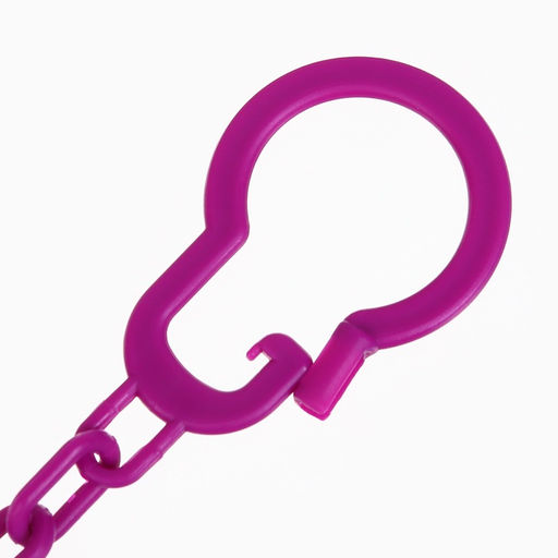 Соска - пустышка с держателем Крошка Я «Пингвинчик», анатомическая, от 6 мес, фиолетовый