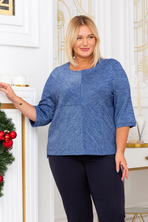 Джемпер "Гала" Голубой INTIKOMA