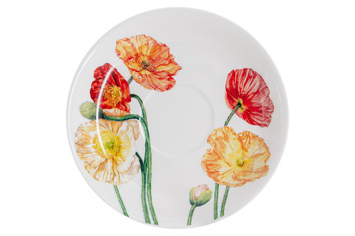 Чашка с блюдцем Маки, 0,48 л - Maxwell & Williams фото 3