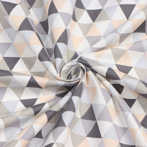 Скатерть Этель Треугольники 149х180 см, 80% хл, 20% пэ, сатин 110 г/м2  фото 4