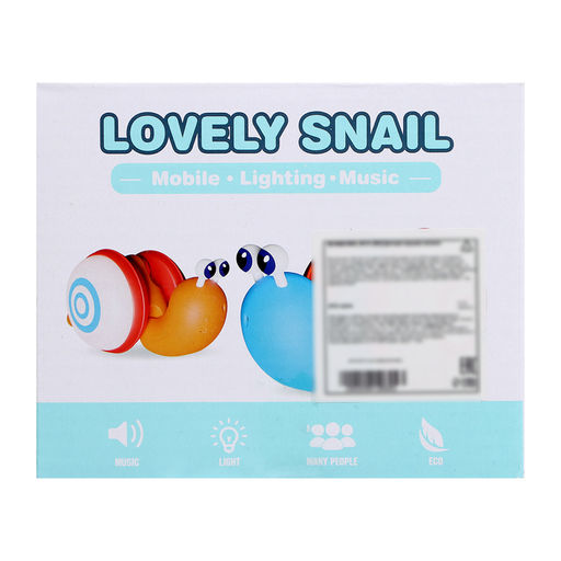 Каталка на верёвочке Улиточка, световые эффекты, цвета МИКС - Simaland фото 11